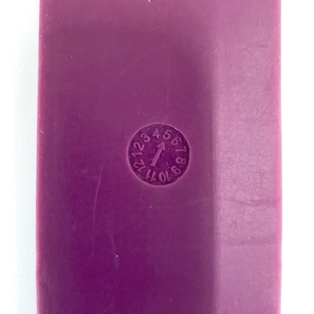 Jelly Belt Purple Matte Rubber Translucent Buckle Kidcore Y2K 32-36 in M | L